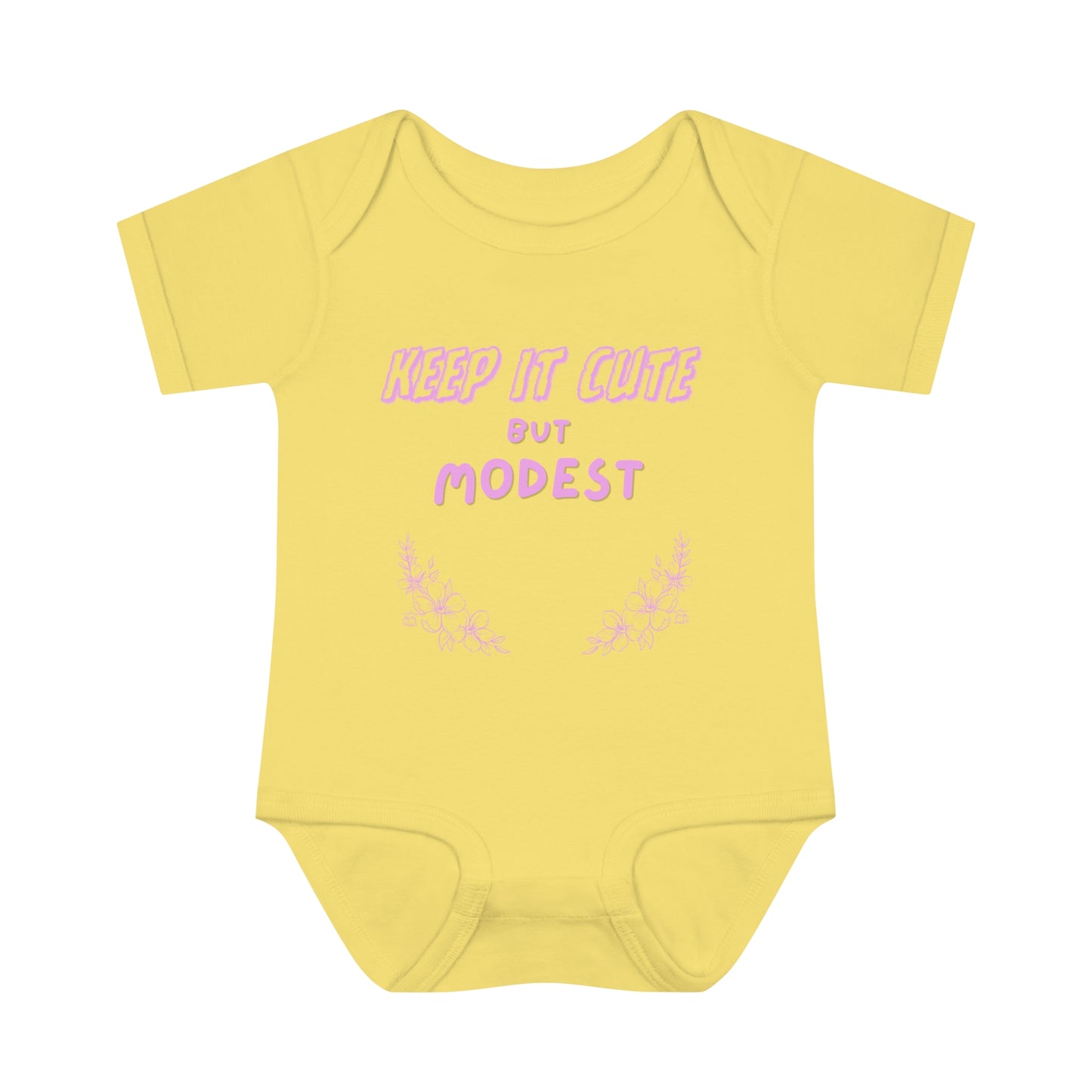 Infant Baby Rib Bodysuit