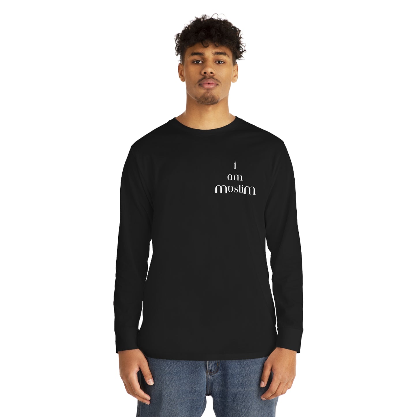 I AM MUSLIM Long Sleeve Crewneck Tee