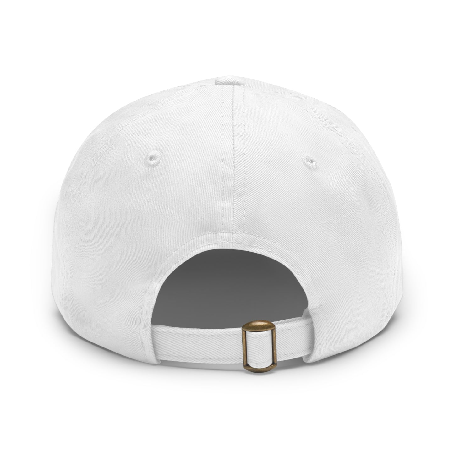 I AM MUSLIM Dad Hat with Leather Patch (Rectangle)