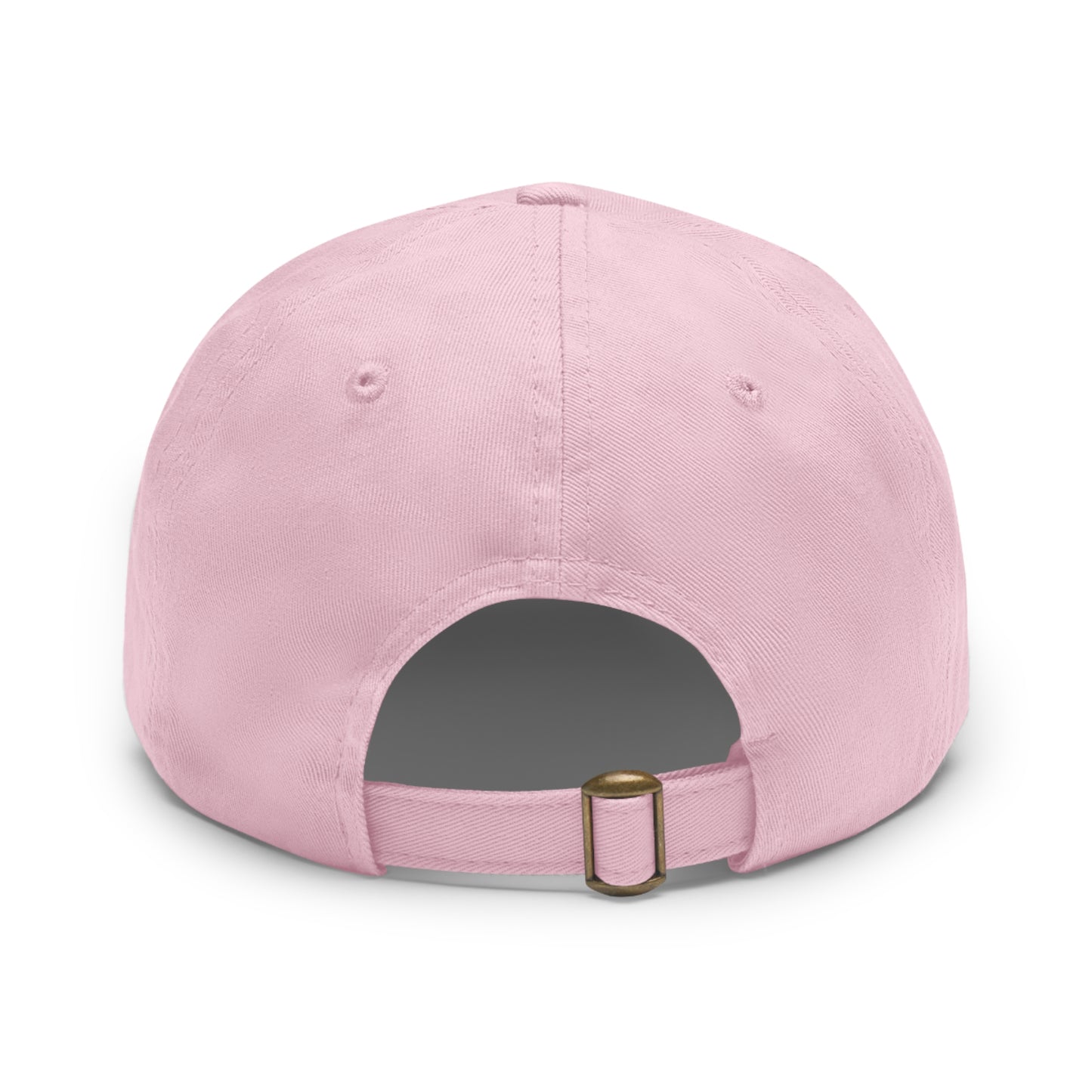 I AM MUSLIM Dad Hat with Leather Patch (Rectangle)