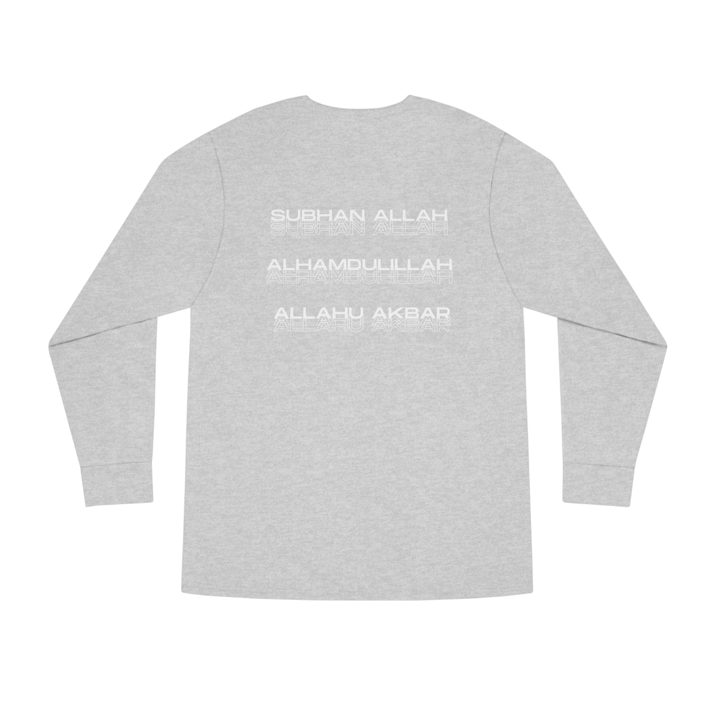 I AM MUSLIM Long Sleeve Crewneck Tee