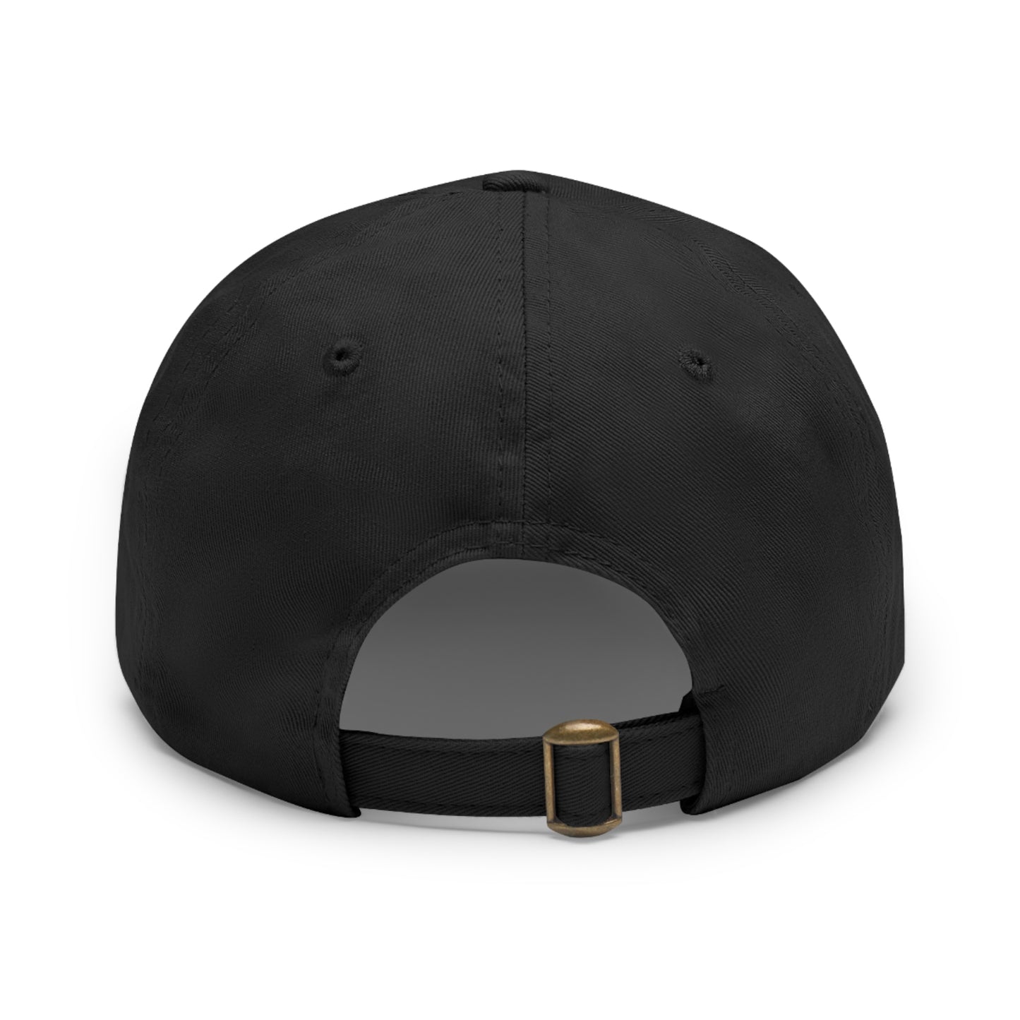 I AM MUSLIM Dad Hat with Leather Patch (Rectangle)