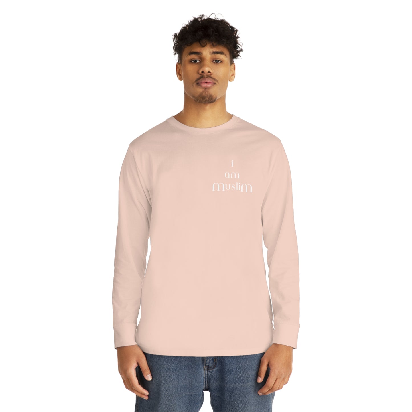 I AM MUSLIM Long Sleeve Crewneck Tee