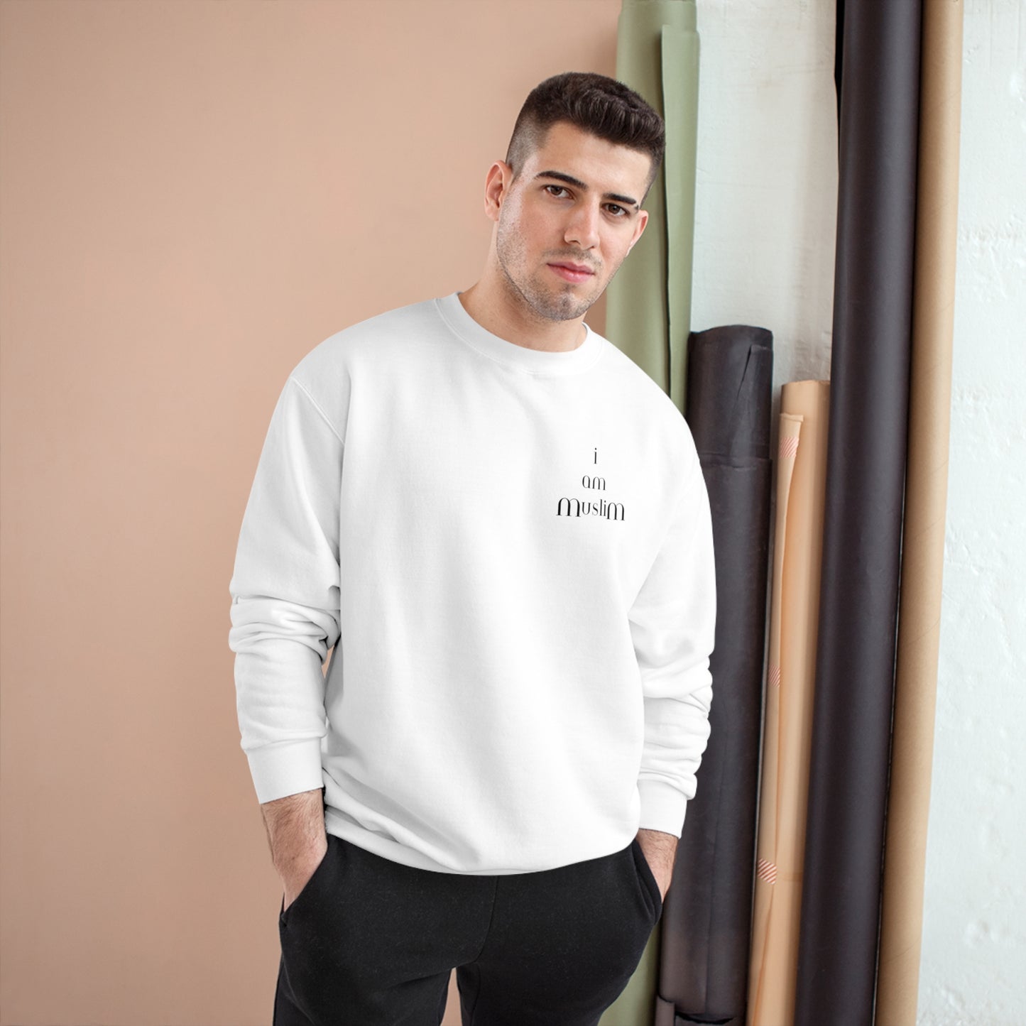 I AM MUSLIM Champion Sweatshirt