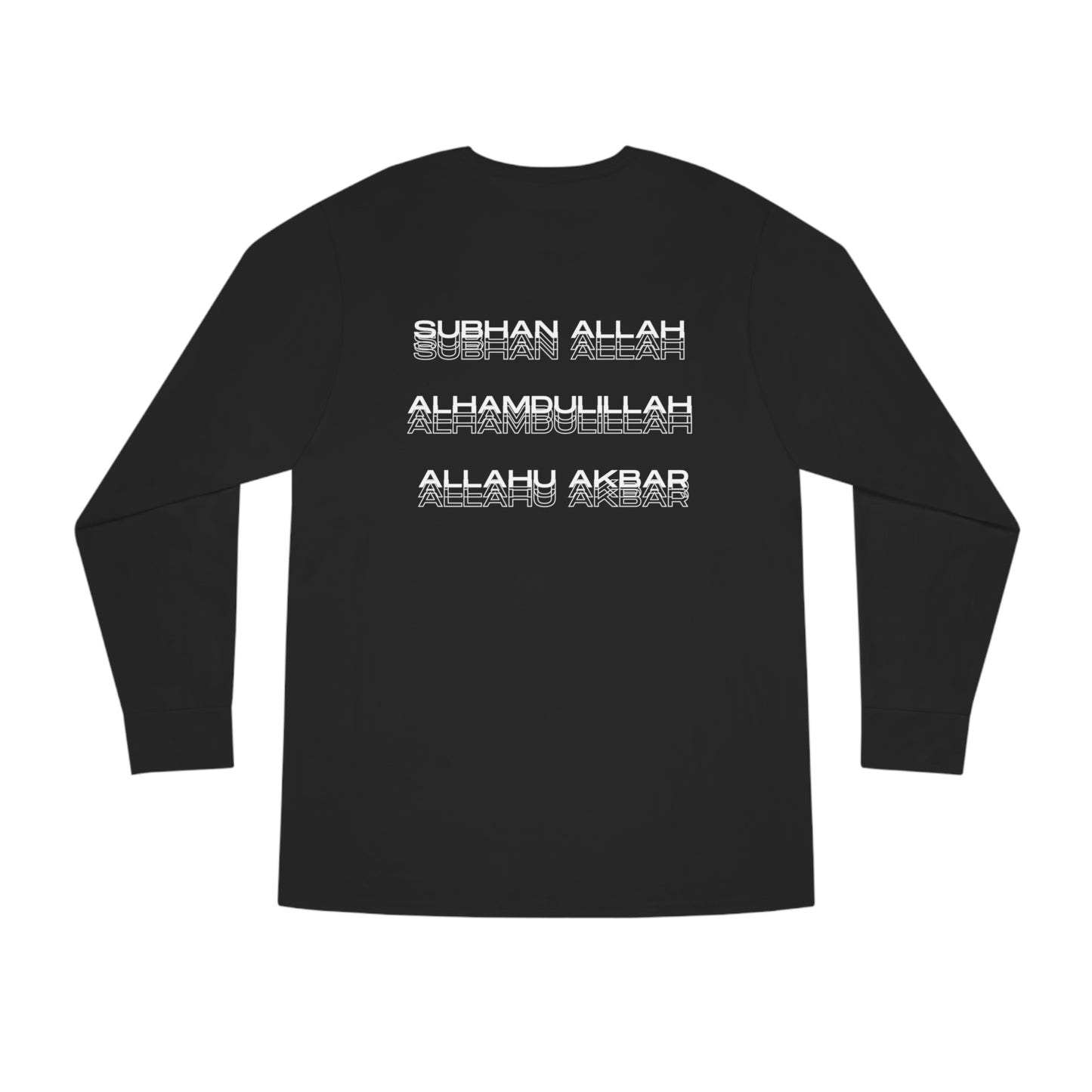 I AM MUSLIM Long Sleeve Crewneck Tee