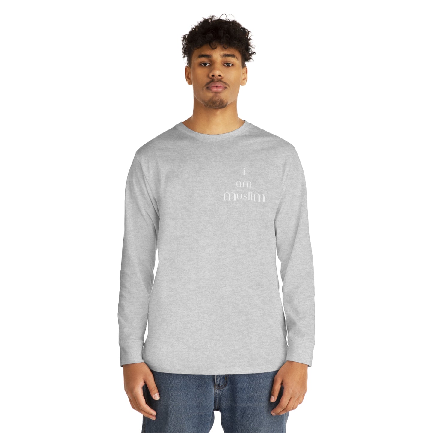 I AM MUSLIM Long Sleeve Crewneck Tee